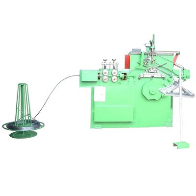 qualità  PLC Control Type Automatic Galvanised Laundry Wire Hanger Making Machine QK-3 fabbrica