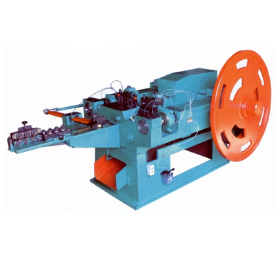 Macchina automatica per la fabbricazione di chiodi in acciaio al carbonio con potenza di 3 kW, tensione di 380 V, lunghezza del chiodo di 20 mm-65 mm