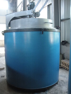 Forno elettrico per il ricottura a pozzo DURA con capacità di 500 kg/h, temperatura di lavoro 850 e lunga durata di vita