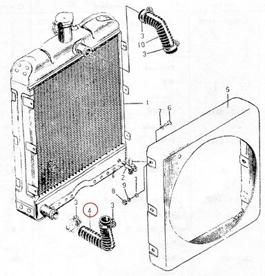 495AG-00002 Tubo di aspirazione per motore diesel Ricambio Made in China