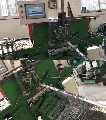 PLC Control Automatic Galvanised Steel Wire Hanger Machine with 27-30pcs/min Capacity QK-3