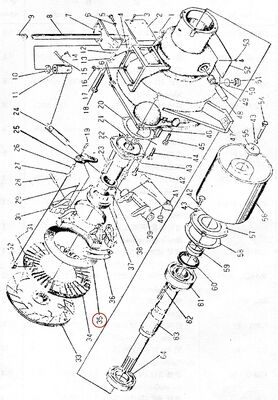 495AG Motore Diesel Pezzo di ricambio Butterfly 495AG-15101 1 kg Made in China