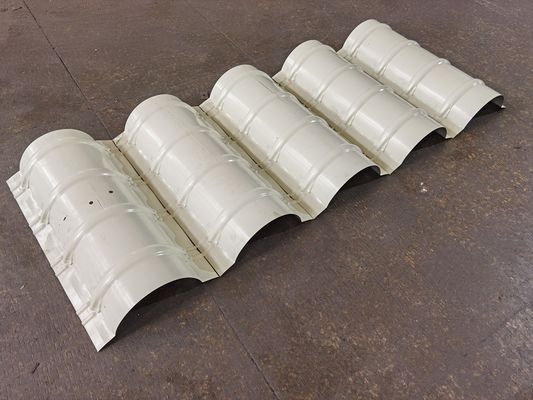 Rotolo d'acciaio del pannello di Ridge Cap Metal Roofing che forma macchina