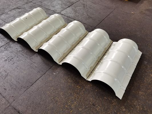 Rotolo d'acciaio del pannello di Ridge Cap Metal Roofing che forma macchina